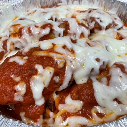 Chicken Parmesan.