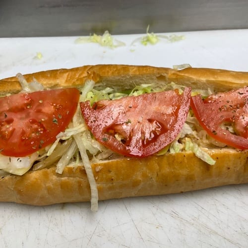 Small California Chicken Cheese Steak Sub 12".