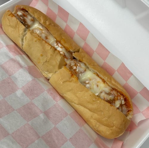 Meatball Parmesan Sub (12" Small).
